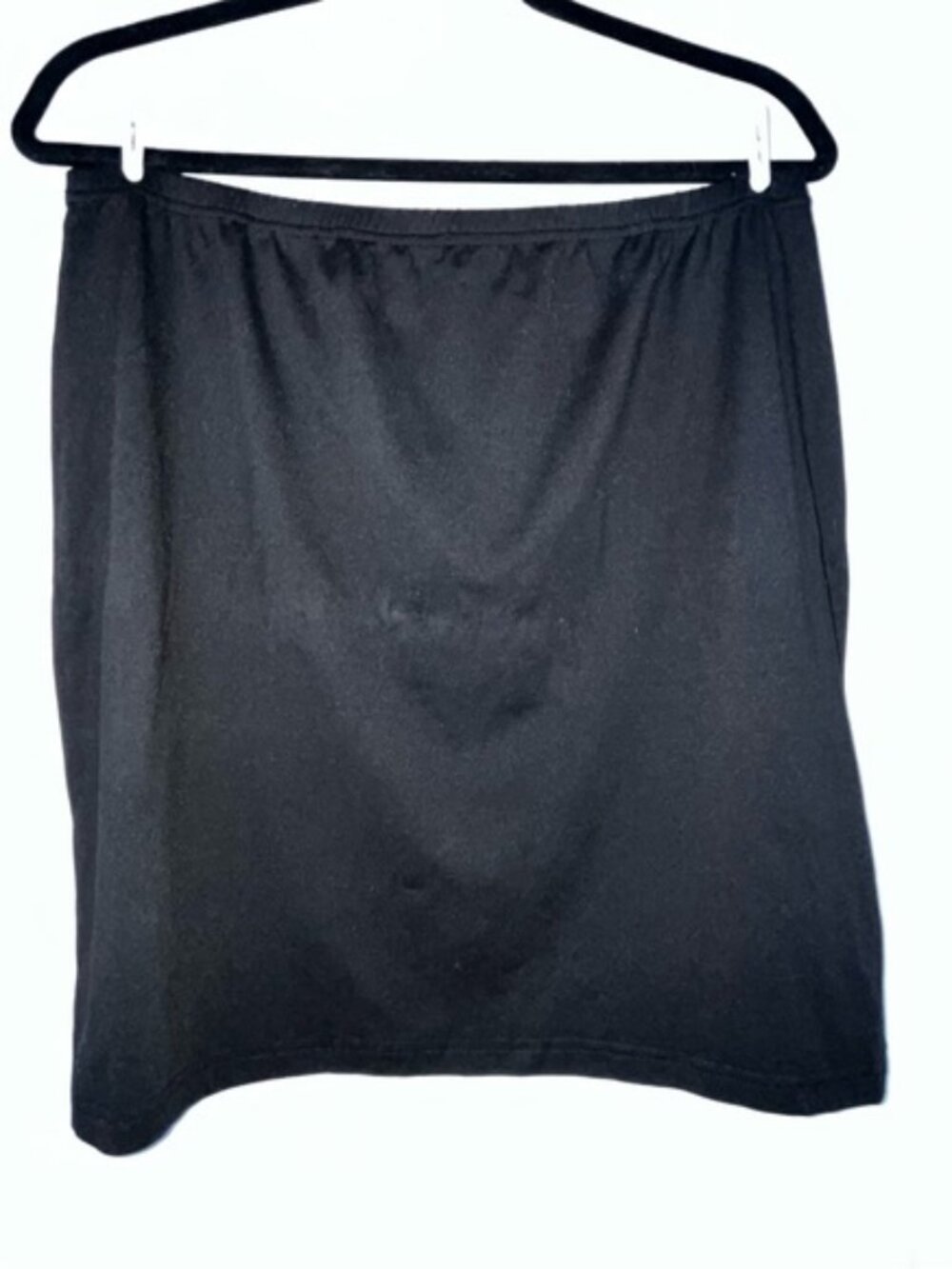 SHEIN 1X mini skirt in black high waisted